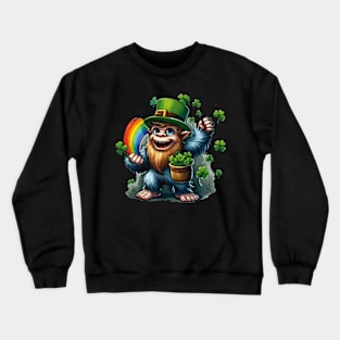 St. Patrick’s Day - Yeti-chaun Lore: Unraveling the Mysteries of St. Paddy's Day Crewneck Sweatshirt